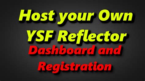 The process involves: Download the <b>YSF</b> Reflector source code from Github. . Americalink ysf dashboard